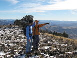 Nick and Dan on Iron Mountain