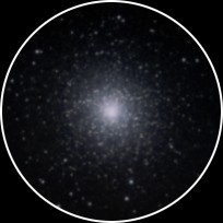 M13 with many stars resolved