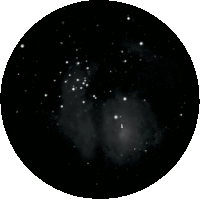 M8 with nebulosity