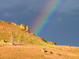 Rainbow and Rocks